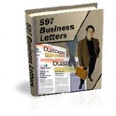 597 Ready To Use Sales Letters and Business Forms 597 Ready To Use Sales Letters and Business Forms
