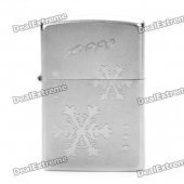 Genuine Zippo Fuel Copper Fluid Lighter - Silver
