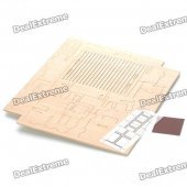 Educational 3D Woodcraft Construction Kit Jigsaw DIY House Puzzle - Wateitaku (2-Board)