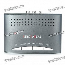 CVBS Composite AV/S-Video to HDMI1080P Scaler Converter CVBS Composite AV/S-Video to HDMI1080P Scaler Converter