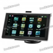 7.0" Touch Screen WinCE 6.0 GPS Navigator w/ FM/Bluetooth/AV-In/ Europe Maps 4GB TF Card