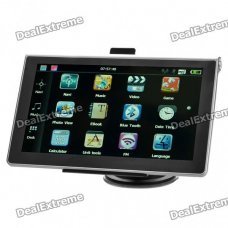 7.0" Touch Screen WinCE 6.0 GPS Navigator w/ FM/Bluetooth/AV-In/ Europe Maps 4GB TF Card
