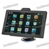 7.0" Touch Screen WinCE 6.0 GPS Navigator w/ FM/Bluetooth/AV-In/ US-Canada Maps 4GB TF Card