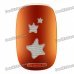 Cool Rechargeable Plastic Speaker with TF Slot - Orange + White Cool Rechargeable Plastic Speaker with TF Slot - Orange + White