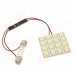 Adjustable 31~44mm 3W 6500K 192-Lumen 16-5050 SMD LED White Light Bulb (DC 12V)