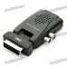 DVB-T TV022 Mini Digital Terrestrial Receiver with SD/MS/MMC Slot - Black DVB-T TV022 Mini Digital Terrestrial Receiver with SD/MS/MMC Slot - Black