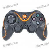 DualShock Bluetooth Wireless SIXAXIS Controller for PS3 - Black + Orange