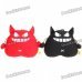 Little Demon Figure Doll Toy - Red/Black (Pair/Set) Little Demon Figure Doll Toy - Red/Black (Pair/Set)