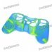 Protective Silicone Case for PS2/PS3 Controller - Blue + Green