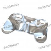 Protective Silicone Case for PS2/PS3 Controller - White + Grey