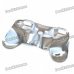 Protective Silicone Case for PS2/PS3 Controller - White + Grey
