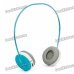 Rapoo H3070 2.4GHz Wireless Stereo Headset Headphone with Microphone & Volume Control - Blue Rapoo H3070 2.4GHz Wireless Stereo Headset Headphone with Microphone & Volume Control - Blue