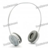 Rapoo H3070 2.4GHz Wireless Stereo Headset Headphone with Microphone & Volume Control - Grey