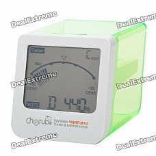 WMT-810 2.6" LCD Metronome & Tuner - Green + White (1xAAA) WMT-810 2.6" LCD Metronome & Tuner - Green + White (1xAAA)