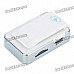 USB Rechargeable Screen-Free MP3 Player w/ 3.5mm Audio Jack/TF Slot - White USB Rechargeable Screen-Free MP3 Player w/ 3.5mm Audio Jack/TF Slot - White