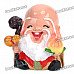 Chinese Three Lucky Gods Fulushou Resin Doll for Collection & Display (3-Piece Pack)