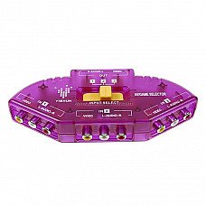 3-Port AV Audio/Video Signal Switch