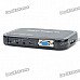 Mini 1080P Full HD Media Player w/ HDMI/USB/SD/YPrPb/AV/VGA - Black Mini 1080P Full HD Media Player w/ HDMI/USB/SD/YPrPb/AV/VGA - Black