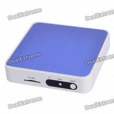 Android 1080P Media Player w/ AV/USB/SD/HDMI/RJ45 Ports - Blue