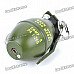 Stainless Steel Military Grenade Bomb Shaped Butane Lighter with Flints Stainless Steel Military Grenade Bomb Shaped Butane Lighter with Flints