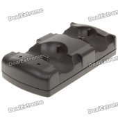 USB Charging Cradle/Dock for Dual PS3 Remote Controls/Move Controls - Black