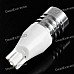 T16 2W White 1-LED 150-Lumen Turning Signal Light Bulbs (2-Piece Pack)