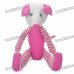 Stylish Fabric Art Mouse Style Doll Toy - Pink (Posture Adjustable)