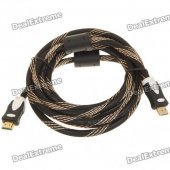 HDMI V1.4 1080P Male to Male Shielded Connection Cable (3M-Length)