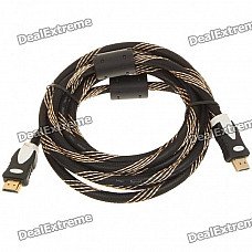 HDMI V1.4 1080P Male to Male Shielded Connection Cable (3M-Length) HDMI V1.4 1080P Male to Male Shielded Connection Cable (3M-Length)