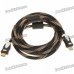 HDMI V1.4 1080P Male to Male Shielded Connection Cable (3M-Length) HDMI V1.4 1080P Male to Male Shielded Connection Cable (3M-Length)