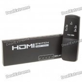 6-Port 1080P HDMI Switcher with Remote Controller (5-IN/1-OUT)