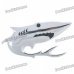 Decorative Cool 3D Shark Style Aluminum Alloy Badge Emblem Sticker for Car