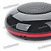 Rechargeable Wireless Bluetooth V2.0 Music Speaker Player with TF Slot - Black