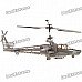 3-Channel Mini R/C Rechargeable Helicopter - Black + Grey 3-Channel Mini R/C Rechargeable Helicopter - Black + Grey