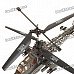 3-Channel Mini R/C Rechargeable Helicopter - Black + Grey 3-Channel Mini R/C Rechargeable Helicopter - Black + Grey