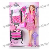 Ginni Lovely Fashion Dress Suit Girl Doll Toy Set (#83179)