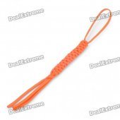 Paracord Lanyard Strap for Flashlight/Knife/Camera + More - Orange