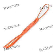 Paracord Lanyard Strap for Flashlight/Knife/Camera + More - Orange