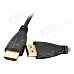 Ultra-Thin 24K Gold Plated HDMI 1.4 Male to Male Connection Cable (1.5m-Length) Ultra-Thin 24K Gold Plated HDMI 1.4 Male to Male Connection Cable (1.5m-Length)