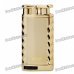 TIGER Stainless Steel Windproof Butane Jet Torch Lighter - Golden