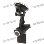 1.3MP Wide Angle Car DVR Camcorder w/ 8-LED IR Night Vision/TF Slot (2.0" LTPS LCD)