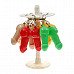 Water Shooting Grown-up Toy Keychain (Assorted Colors 3-Pack)