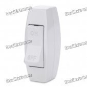 Creative Power Switch Style Windproof Butane Jet Torch Lighter - White