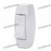 Creative Power Switch Style Windproof Butane Jet Torch Lighter - White