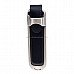 Classy Leather and Steel USB 2.0 Jump/Flash Drive (2GB)
