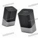 Rapoo 2.4GHz SE8 Universal Wireless Speaker Adapter Set for DVD/MP3/TV/PC