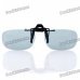Clip-On Non-Flash Circularly Polarized 3D Glasses - Black + Grey Clip-On Non-Flash Circularly Polarized 3D Glasses - Black + Grey