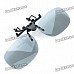 Clip-On Non-Flash Circularly Polarized 3D Glasses - Black + Grey Clip-On Non-Flash Circularly Polarized 3D Glasses - Black + Grey