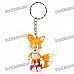 Sonic the Hedgehog Characters PVC Figure Toy Keychains (Set of 6)