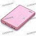 Portable 4.3" Touch Screen Multi-Media Player w/ FM / 3.5mm Jack / TV-Out / TF Slot - Pink (4GB)